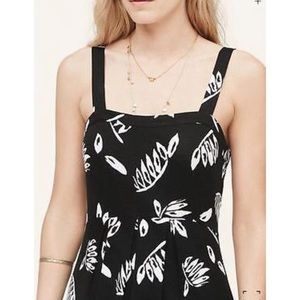 NWT Ann Taylor LOFT Summer Leaves Maxi Dress